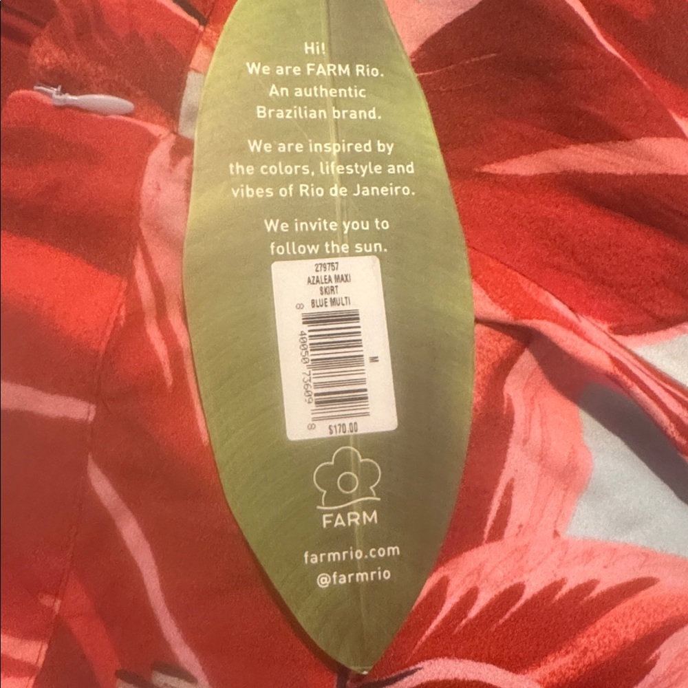 NWT Farm Rio Azalea Maxi Skirt - Picture 7 of 7